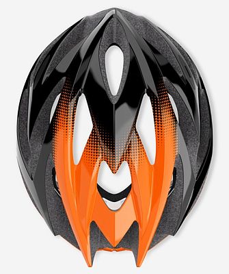 Превью  Шлем велосипедный RUDY PROJECT Rush Black/Orange Shiny